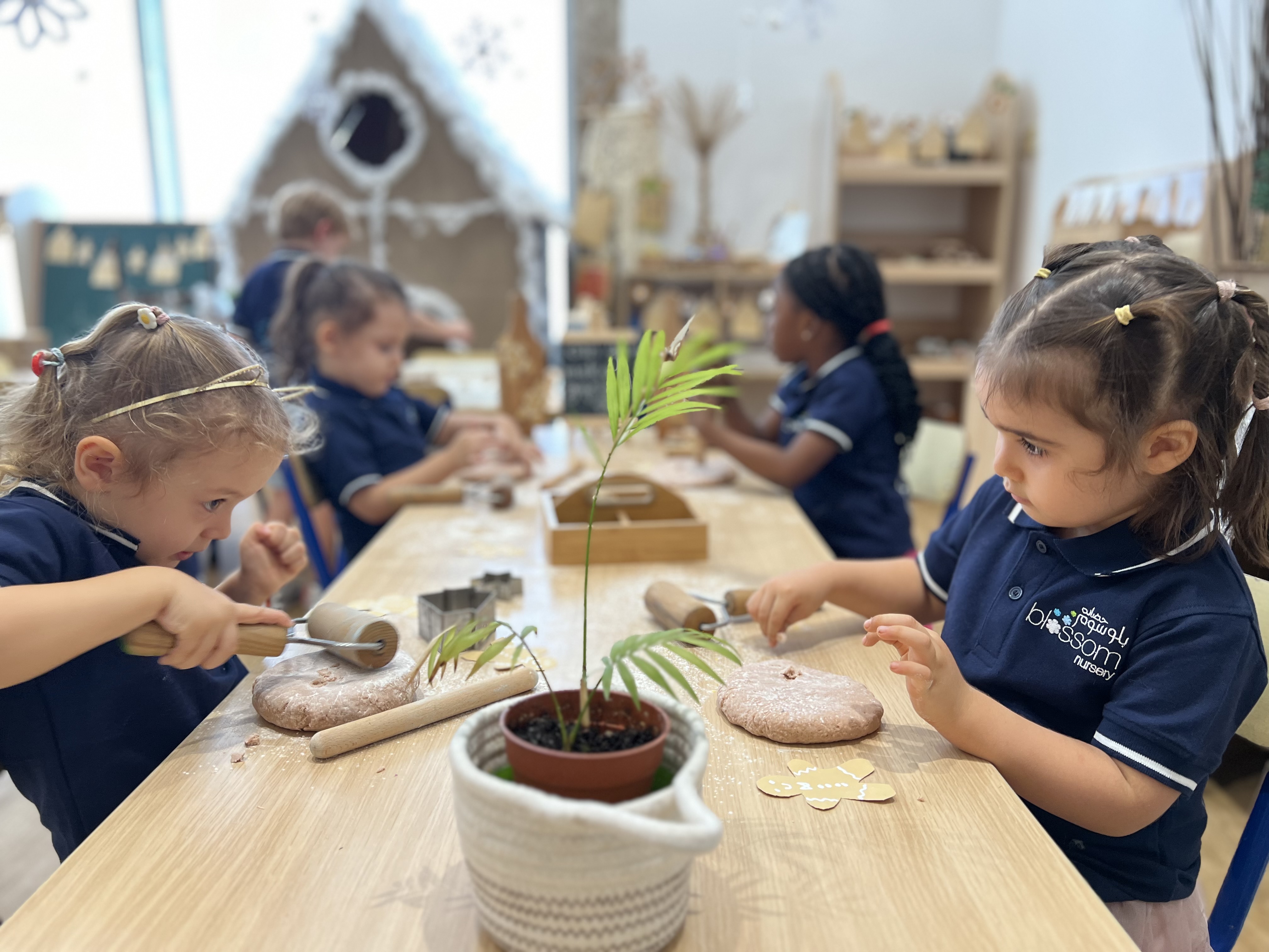 kids doing craft activities