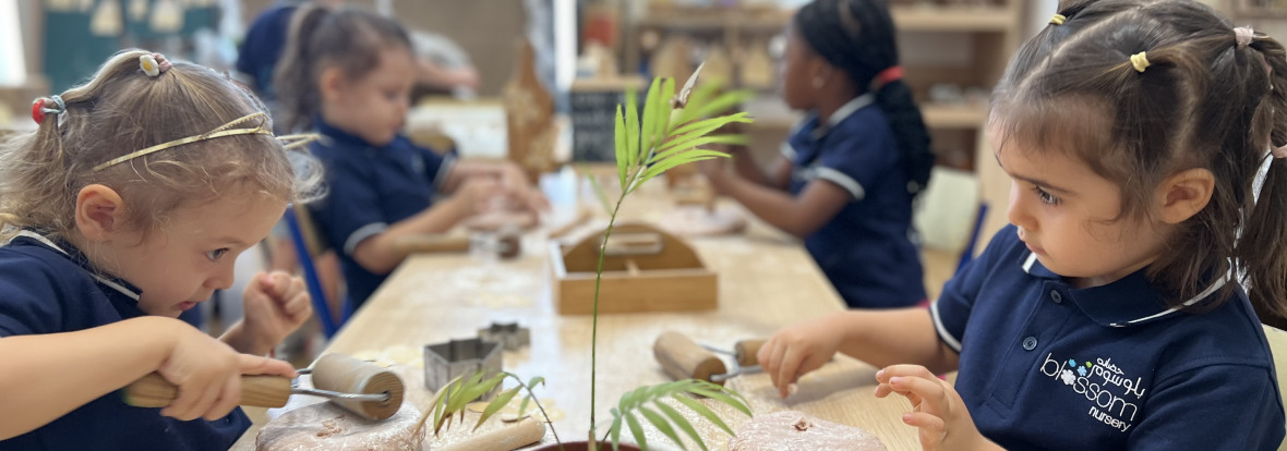 kids doing craft activities