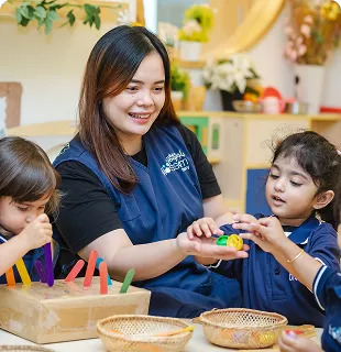 Camping in Nature in Spring